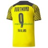 Maillot de Supporter BVB Borussia Dortmund Erling Haaland 9 Domicile 2021-22 Pour Homme